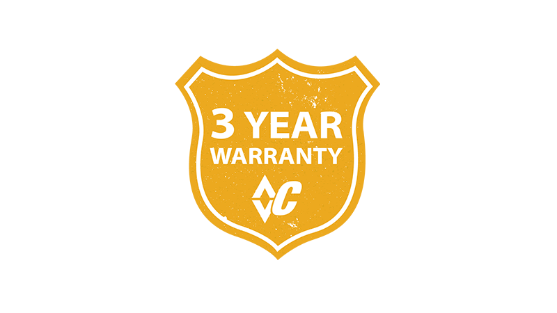 Diamond C 3 Year Warranty