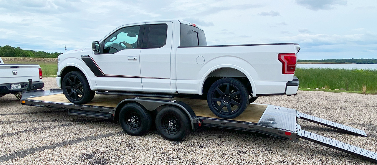 Model GTF Wood Floor Car Hauler