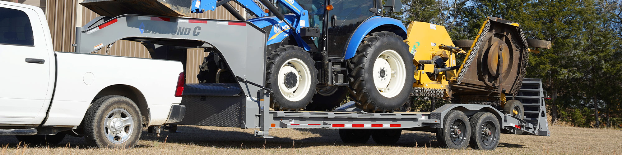 Model LPX Equipment Trailer (with Engineered Gooseneck Package)