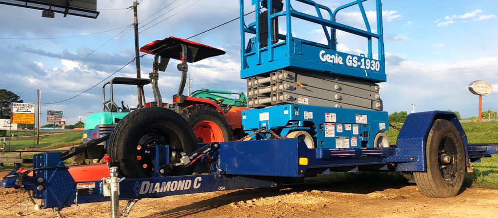 Diamond C DSA Tilt Equipment Trailer