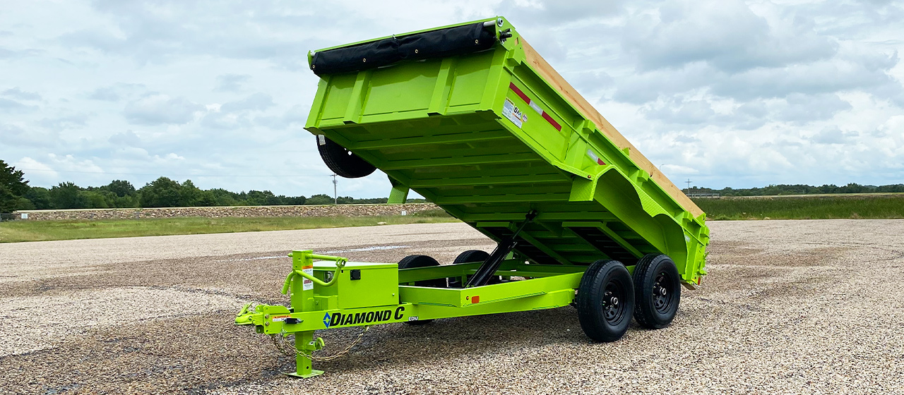 Diamond C EDM Dump Trailer