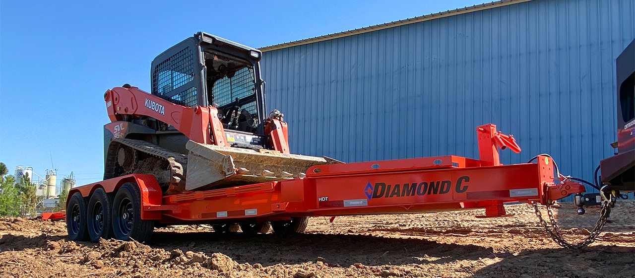 Model HDT Tilt Equipment Trailer (with triple axle 24K GVWR Package)