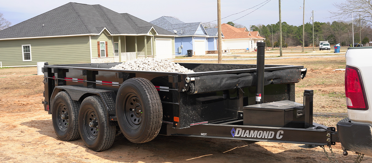 Model MDT Medium Duty Telescopic Dump Trailer