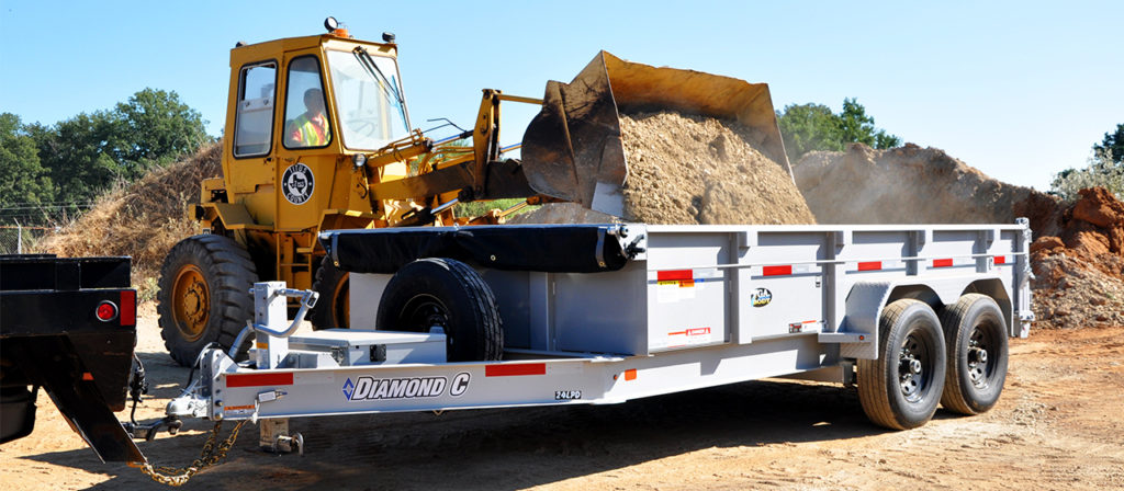 Diamond C 24LPD Dump Trailer