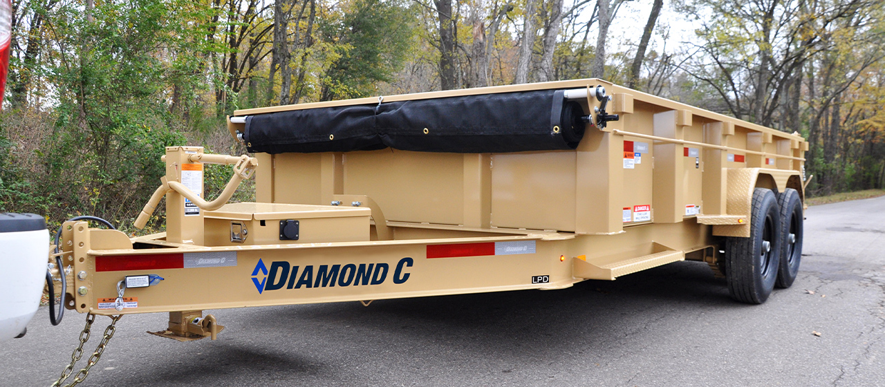 Diamond C LPD Low Profile Heavy Duty Dump Trailer
