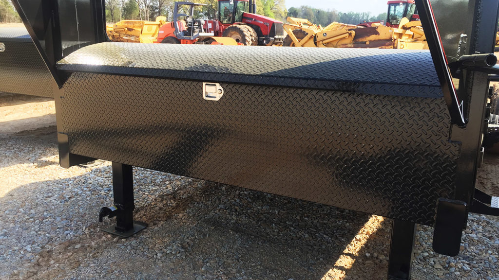 Full Width Diamond Plate Neck Box