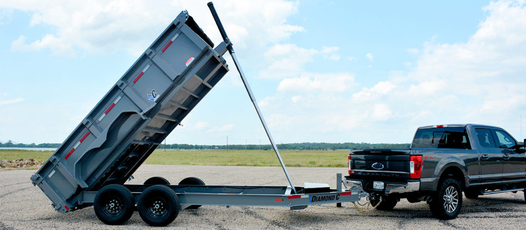 Diamond C LPT Telescopic Cylinder Dump Trailer