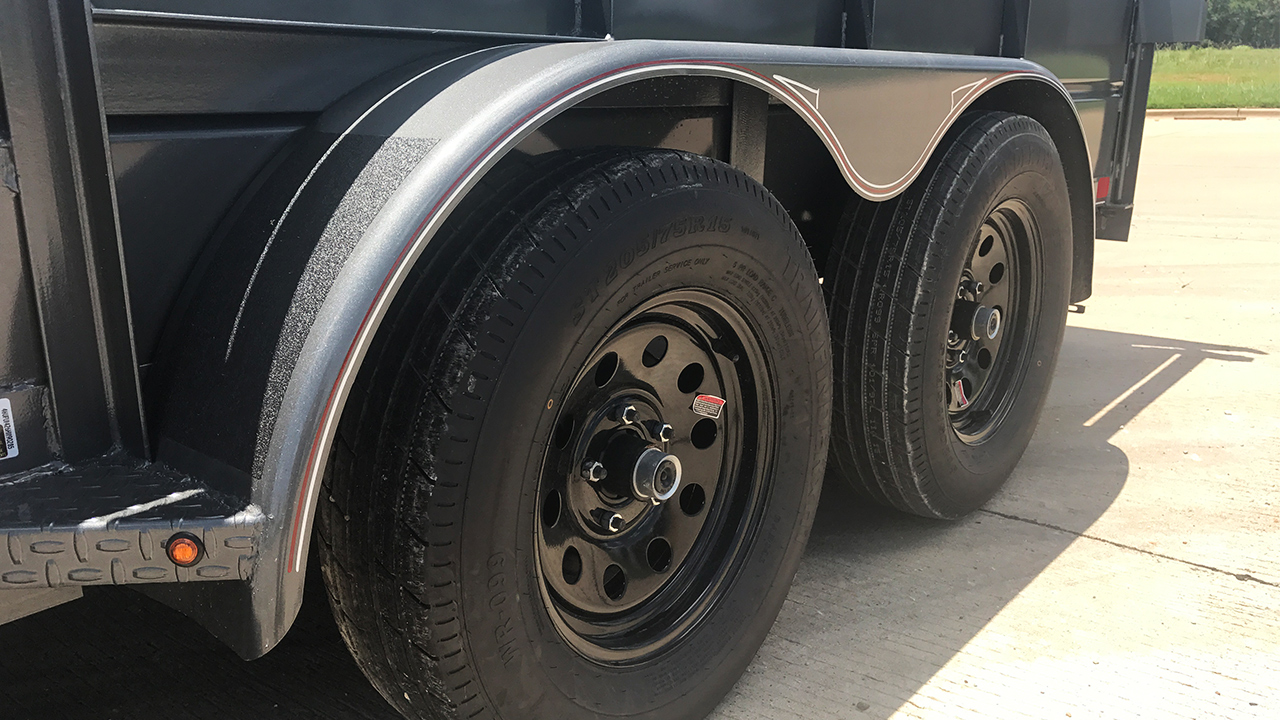 Fenders Tires & Wheels Diamond C Trailers