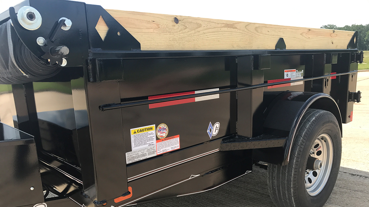 Raised Front & Board Brackets Body & Sides Diamond C Trailers