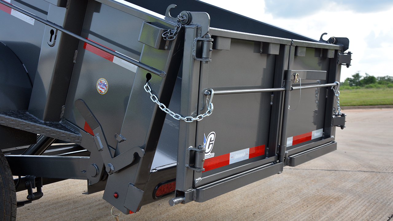 Model MDT Medium Duty Telescopic Dump Trailer Diamond C Trailers