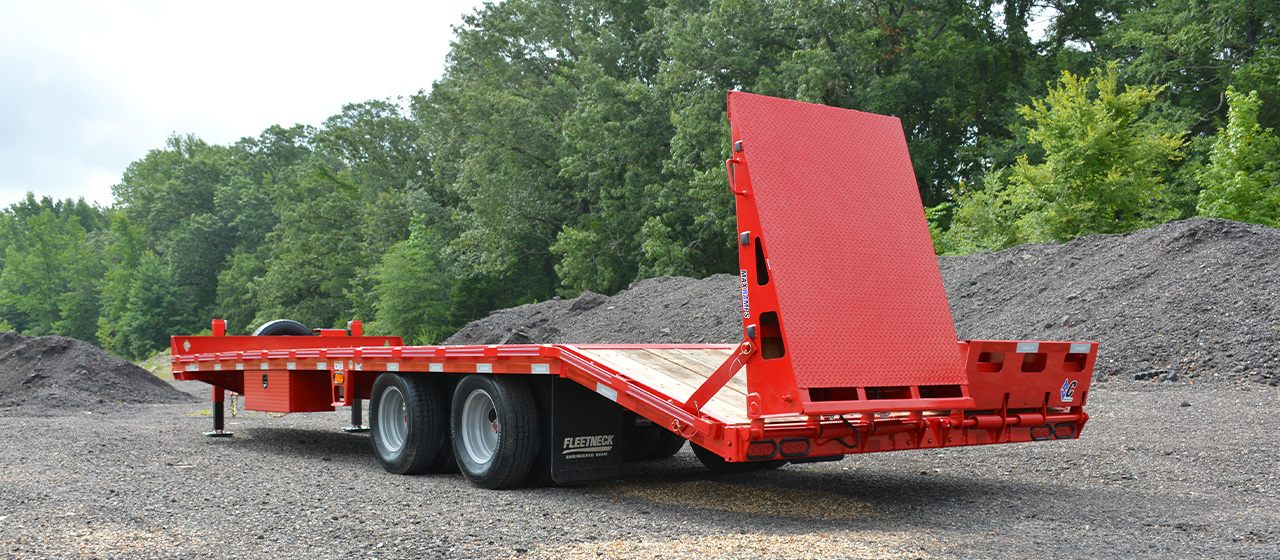 Diamond C PX210 Pintle Hitch Engineered Beam Trailer