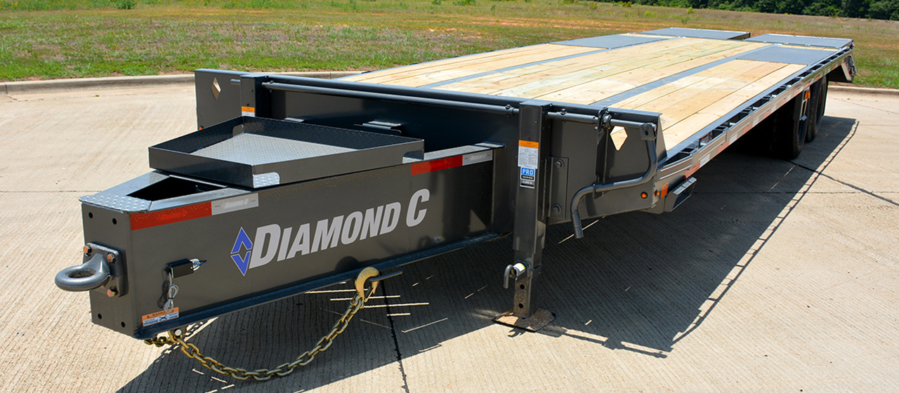 Diamond C PX212 Pintle Hitch Engineered Beam Trailer