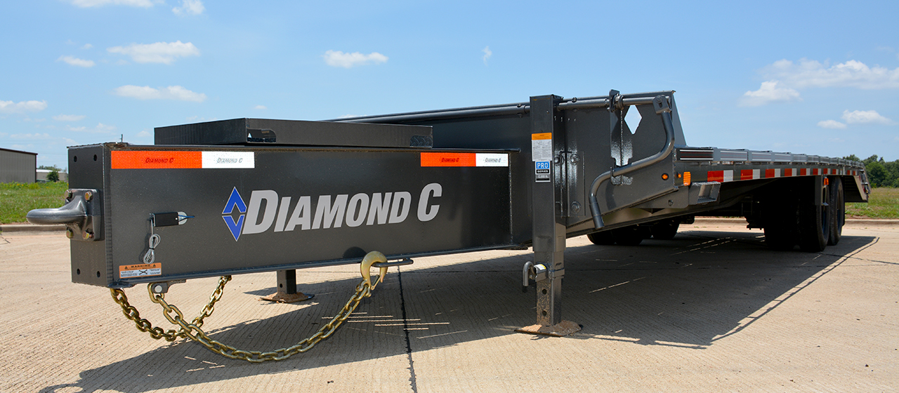Diamond C PX212 Pintle Hitch Engineered Beam Trailer