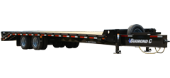 PX216 | Tandem - Dual Wheel Pintle Hitch Trailer