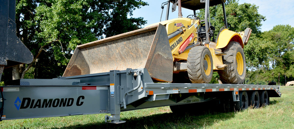 Diamond C PX310 Pintle Hitch Engineered Beam Trailer