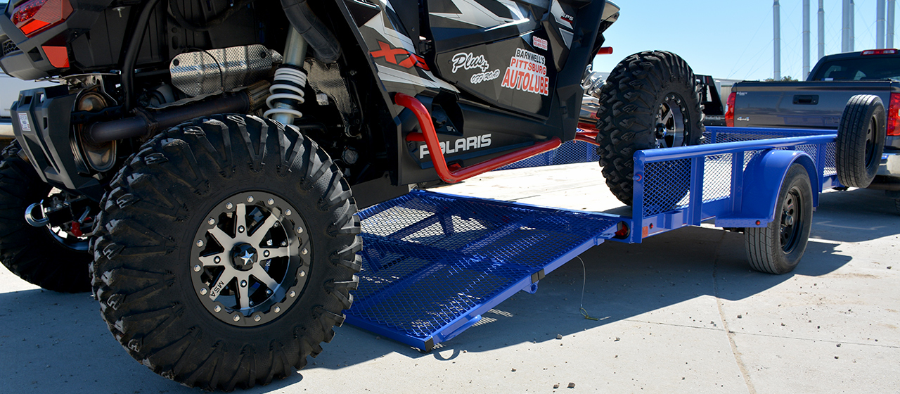 Diamond C PSA Premium Single Axle Utility Trailer