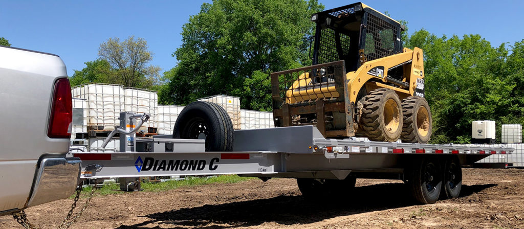 Diamond C DET Deck-Over Tilt Equipment Trailer