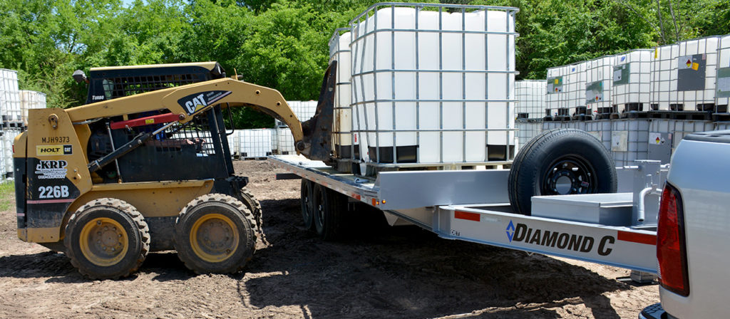 Diamond C DET Deck-Over Tilt Equipment Trailer