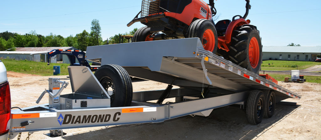 Diamond C DET Deck-Over Tilt Equipment Trailer