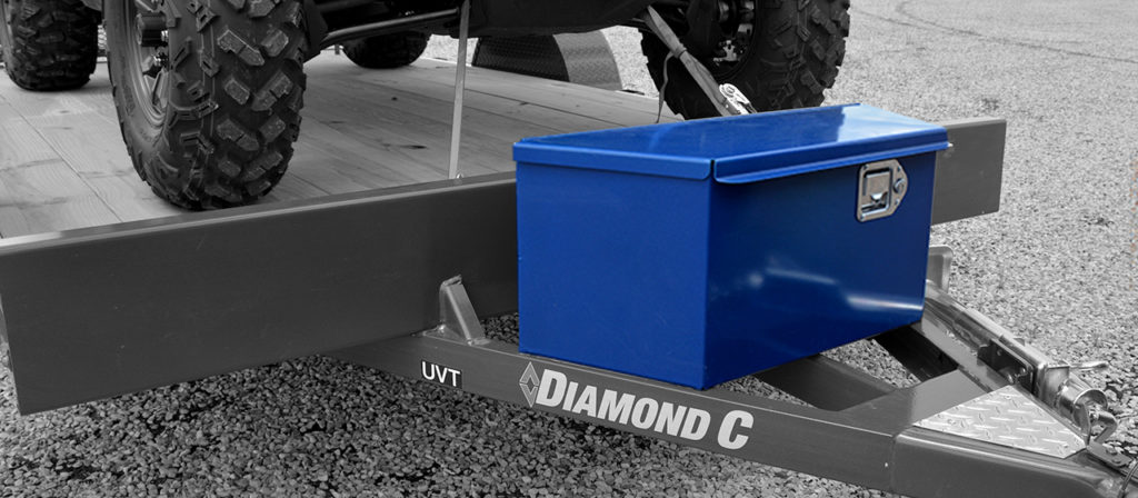 Utility trailer storage box hotsell