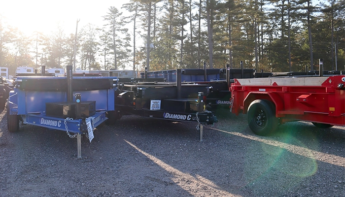 Diamond C dumps at Scott's Recreation.