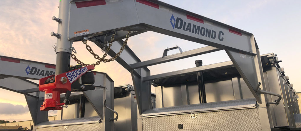 Diamond C LPT Telescopic Cylinder Dump Trailer