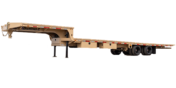 SDX216 | Tandem - Dual Wheel Step Deck Trailer