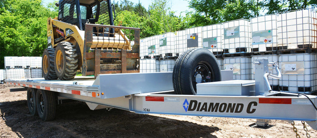 Diamond C DET Deck-Over Tilt Equipment Trailer