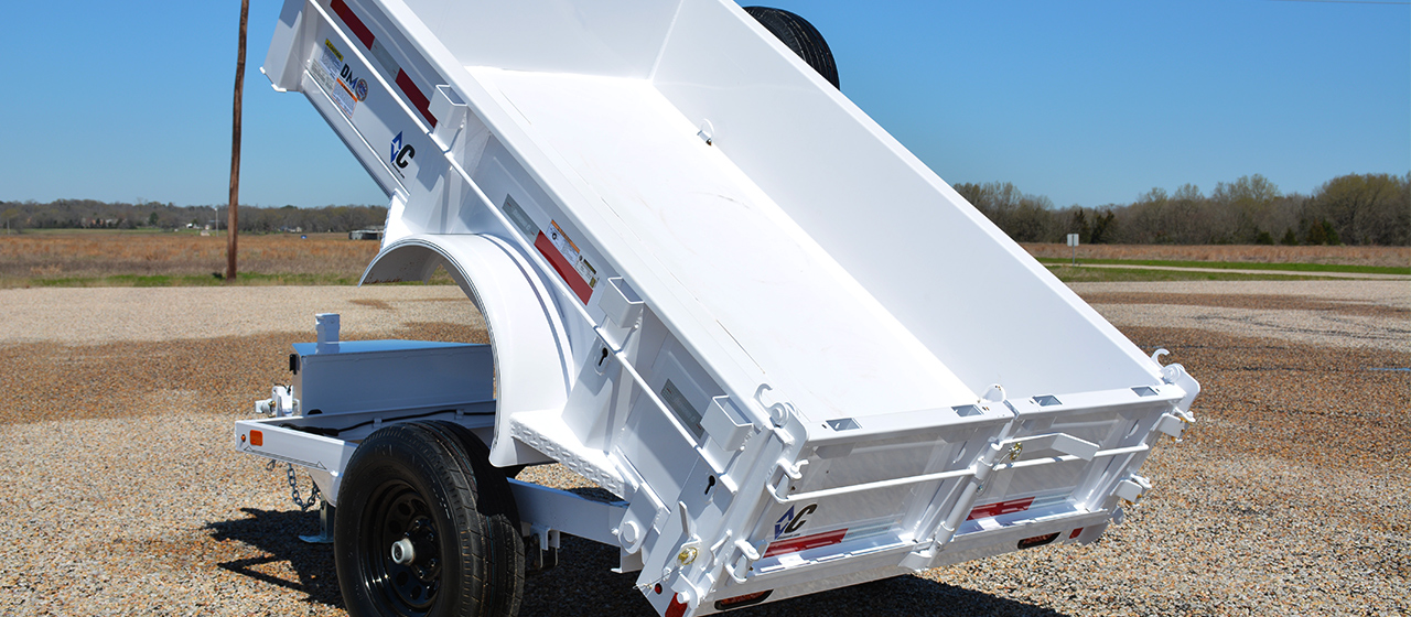 Diamond C EDS Single Axle Dump Trailer