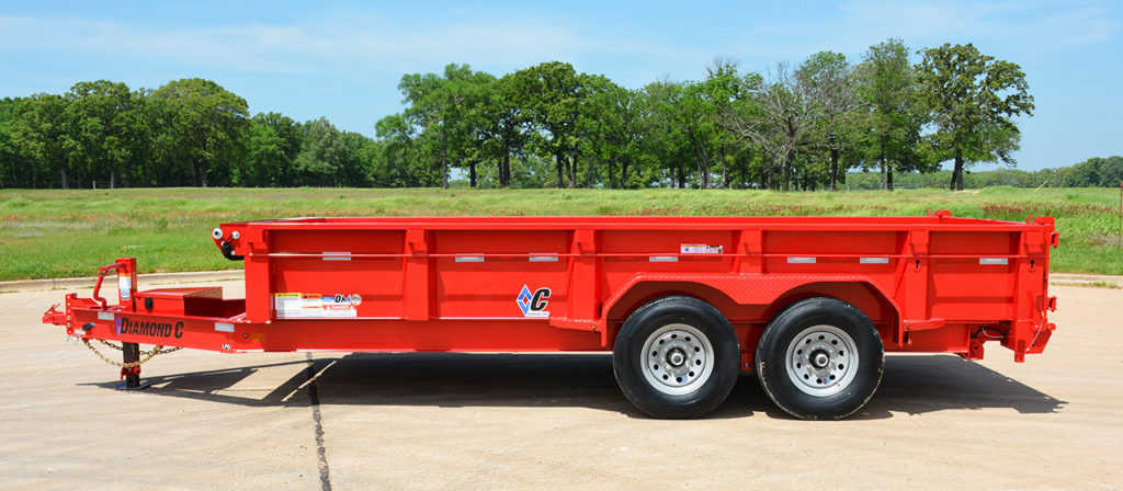 Diamond C LPD Low Profile Heavy Duty Dump Trailer