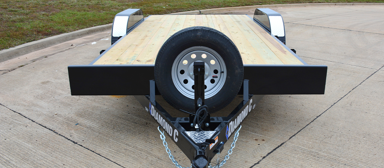 Model GTF Wood Floor Car Hauler