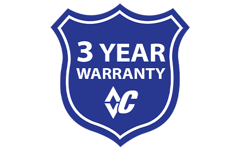 3 YEAR WARRANTY