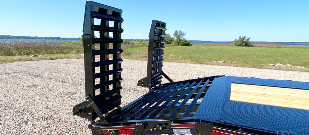 XDR Ramps on a trailer