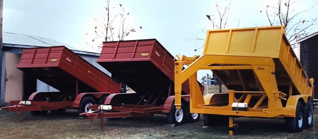 Vintage Dump Trailer