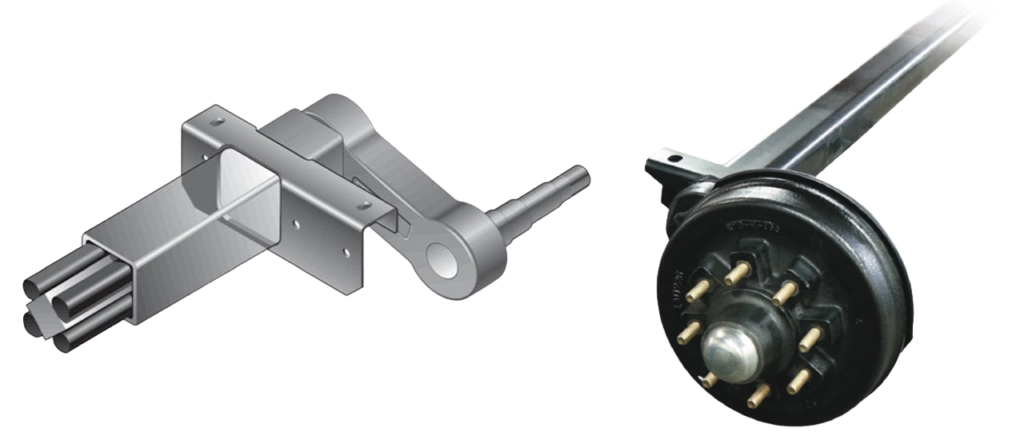 Torsion Axles Diagram