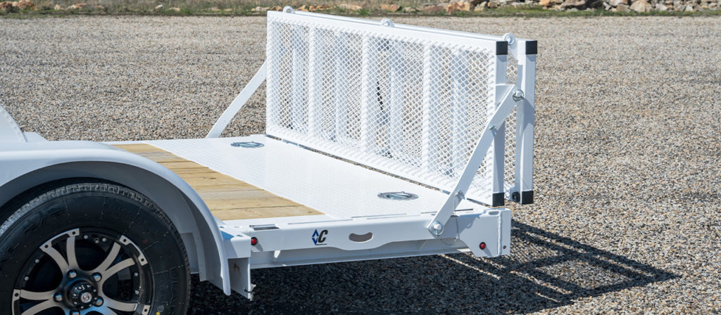 GTF car hauler with Bi-Fold gate