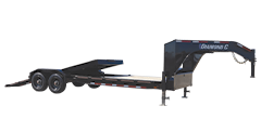 HDT-GN | Low Profile Hydraulically Dampened Gooseneck Tilt Trailer