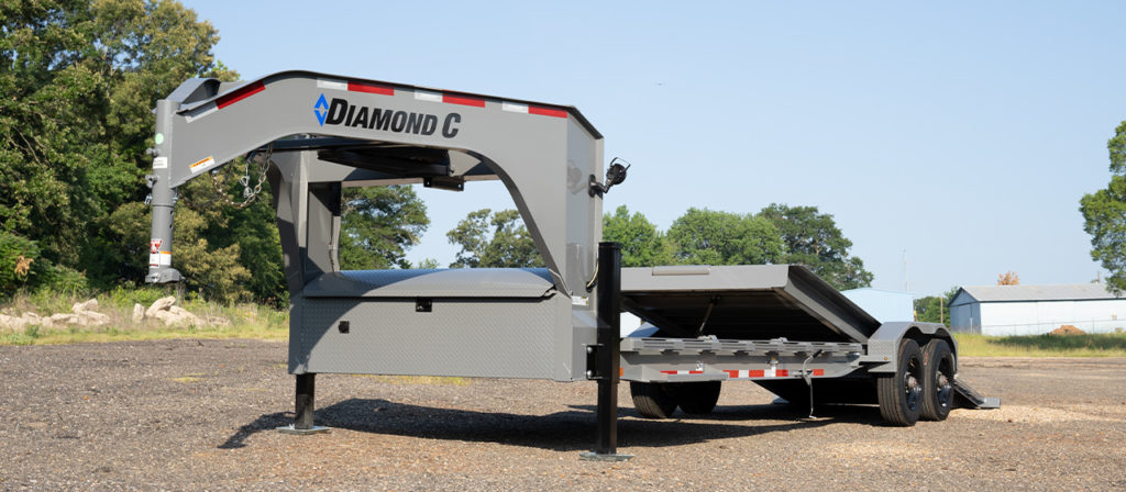 Model HDT-GN Tilt Equipment Trailer