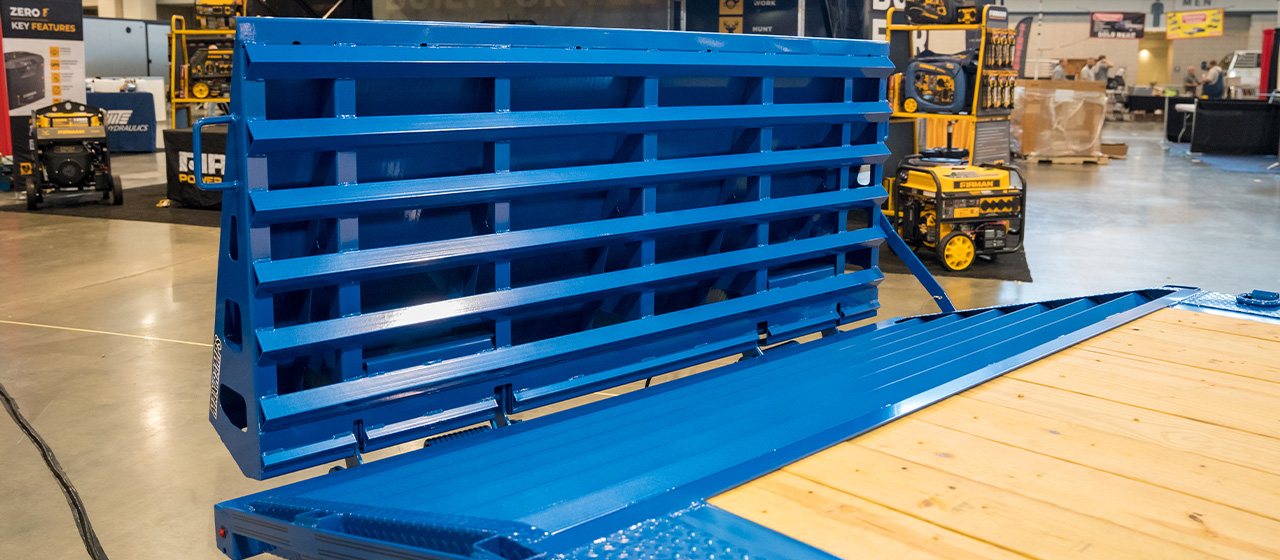 Want the Full-Width X-Ramp? Select the Max Width Package (22'+ length models only)