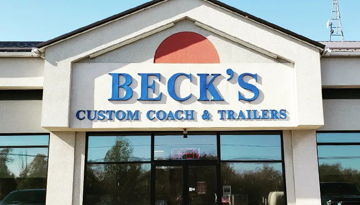 Beck's Trailer Store's Building