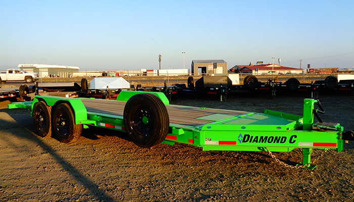 A Diamond C trailer at Trailer Boss Pasco