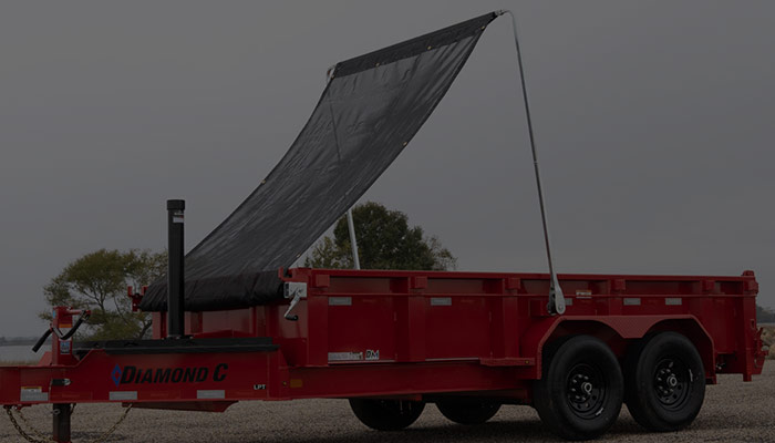 Diamond C's 2023 LPT and LPT-GN Long-Arm, Easy-Roll Tarp System.