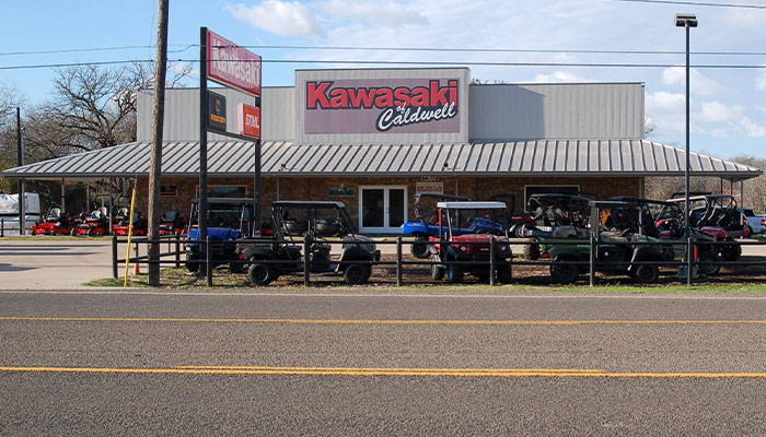 The front of Kawasaki of Caldwell.