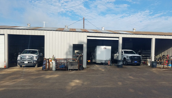 The service department at Lloyd Trailer Co. dealership.