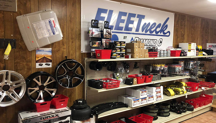 RAGIN Trailers parts department.