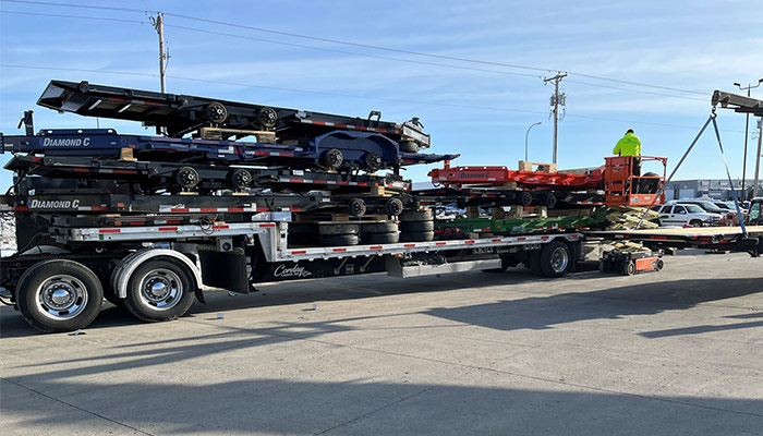 Diamond C trailers at ACME Minot.