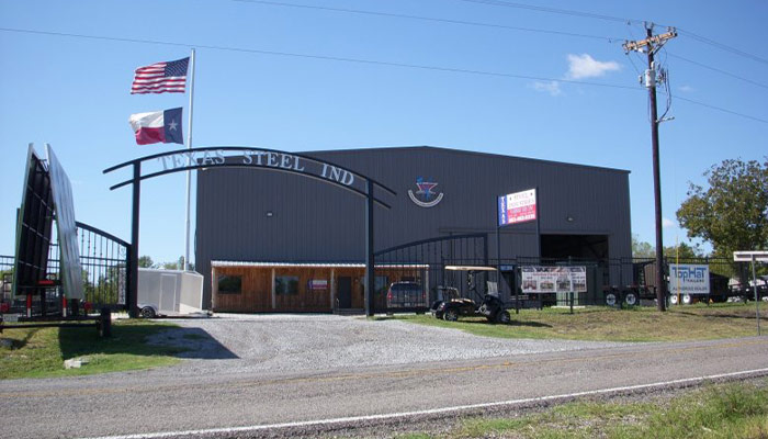 The front of the TSI Trailers building.