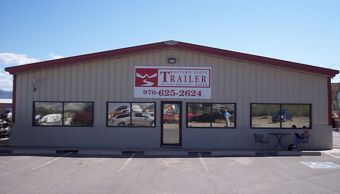 The front building of Western Slope Trailer & RV.