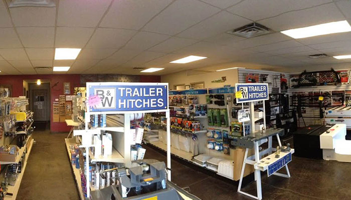 The parts department at Western Slope Trailer & RV.
