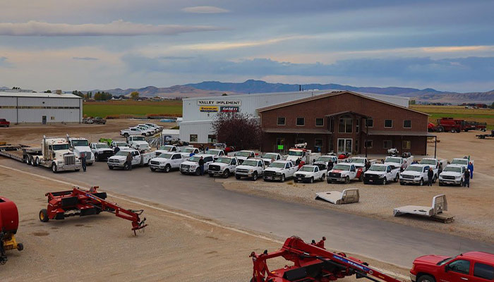 The front of Valley Implement in Preston, ID.